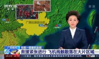 东航客机事故现场视频
